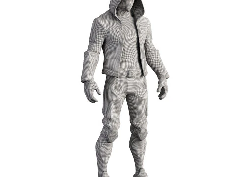 Cyber man 3D Print Model
