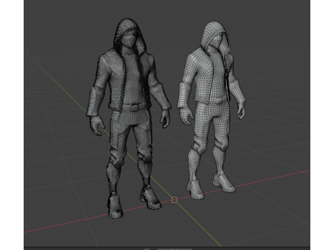 Cyber man 3Dプリントモデル
