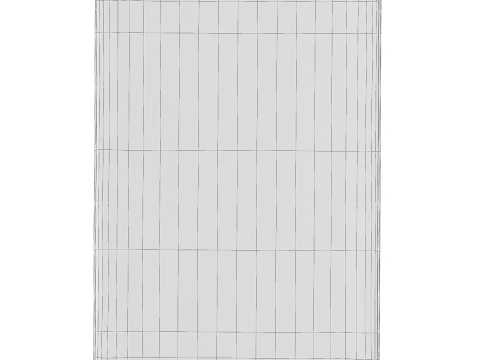 Wool Rug Malin Beige 3D Model