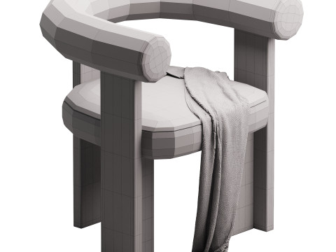 कैसेट कुर्सी 3D मॉडल