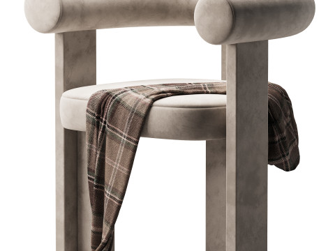 कैसेट कुर्सी 3D मॉडल