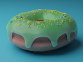 Donut 3D Model
