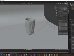 Glass cup Modello 3D