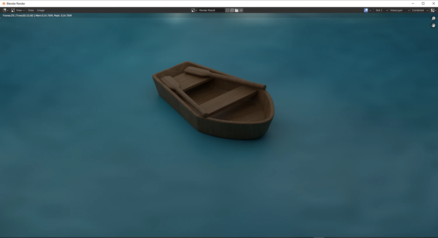 Boat 3D Model .c4d .max .obj .3ds .fbx .stl .blend 