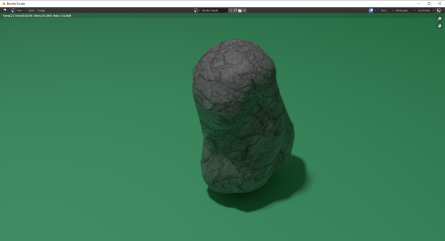 Rock 3D Model .c4d .max .obj .3ds .fbx .stl .blend 
