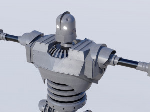 P001 THE IRON GIANT 3D 3D Model