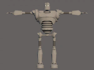 P001 THE IRON GIANT 3D 3D Model
