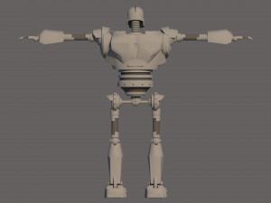 P001 THE IRON GIANT 3D 3D Model