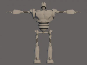 P001 THE IRON GIANT 3D 3D Model