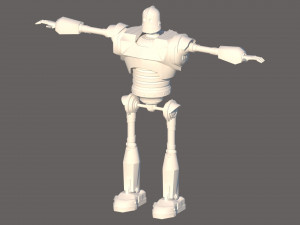 P001 THE IRON GIANT 3D 3D Model