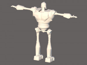 P001 THE IRON GIANT 3D 3D Model