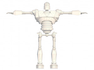 P001 THE IRON GIANT 3D 3D Model in Robot 3DExport