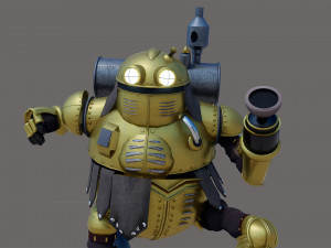 P002 CHRONO TRIGGER ROBOT 3D Model 3D