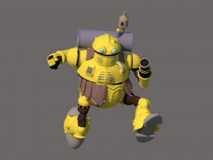 P002 CHRONO TRIGGER ROBOT 3D Model 3D