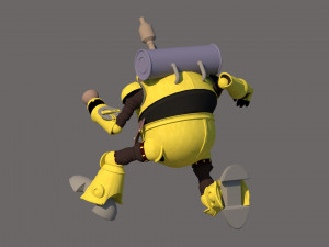 P002 CHRONO TRIGGER ROBOT 3D Model 3D