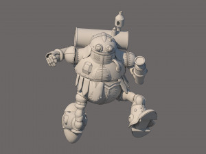 P002 CHRONO TRIGGER ROBOT 3D Model 3D