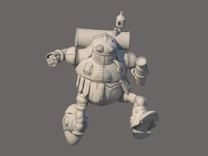 P002 ROBOT GRILLETTO CRONO 3D Modello 3D