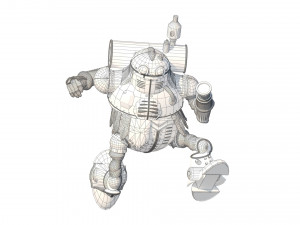 P002 CHRONO TRIGGER ROBOT 3D Model 3D