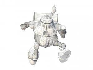 P002 ROBOT GRILLETTO CRONO 3D Modello 3D