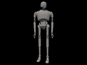P003 K-2SO STAR WARS RG1 Modelo 3D