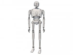P003 K-2SO STAR WARS RG1 Modelo 3D