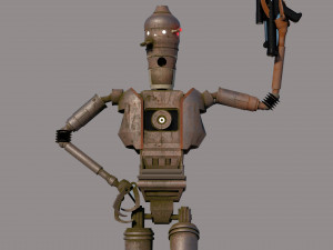 P004 IG11MANDALORIAN DROID 3Dモデル