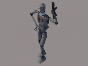 P004 IG11MANDALORIAN DROID 3Dモデル