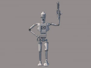 P004 IG11MANDALORIAN DROID 3D Model