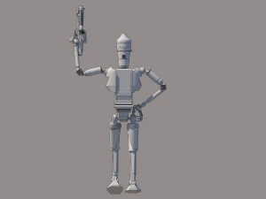 P004 IG11MANDALORIAN DROID 3D Model
