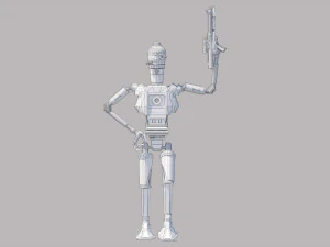 P004 IG11MANDALORIAN DROID 3D Model