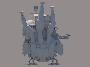 P005 HOWLS MOVING CASTLE 3D Model