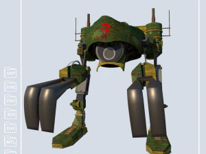 P007 마지텍 아머 3D 모델