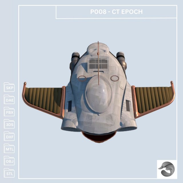 P008 CT EPOCH 3Dモデル .c4d .max .obj .3ds .fbx .stl .blend 