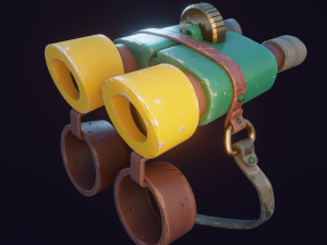 Gaming binoculars Modello 3D