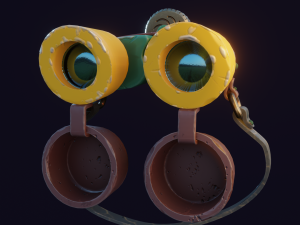 Gaming binoculars 3D Модель