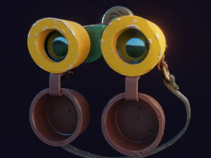 Gaming binoculars 3D Model