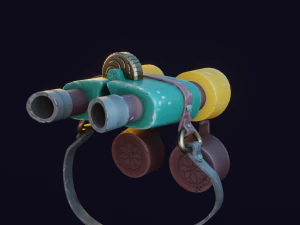 Gaming binoculars 3D Model