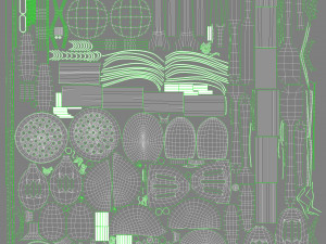 Kitchen Utensils Bundle 3D Model
