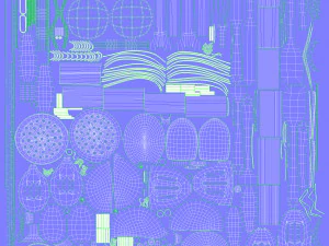 Kitchen Utensils Bundle 3D Model