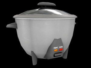 Rice Cooker Model 1 Model 3D
