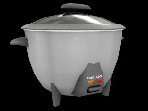 Rice Cooker Design 1 3D Model