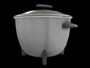 Rice Cooker Design 1 3D Model