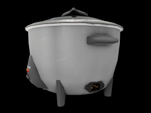 Rice Cooker Model 1 Model 3D