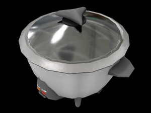 Rice Cooker Model 1 Model 3D