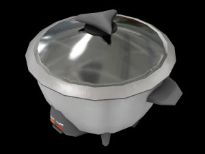 Rice Cooker Design 1 3D Model