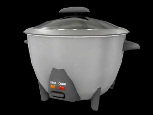 Rice Cooker Design 1 3D Model