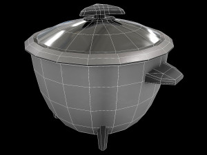 Rice Cooker Model 1 Model 3D