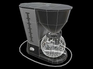 Coffee Maker Design 1 3D Model