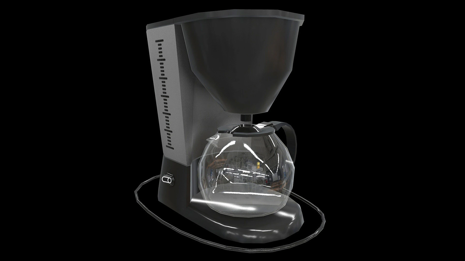 Coffee Maker Design 1 3D Model .c4d .max .obj .3ds .fbx .stl .blend 