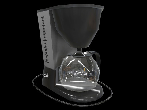 Coffee Maker Design 1 3D Model